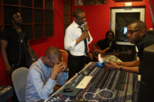 Akon et Yousoundour en Studio